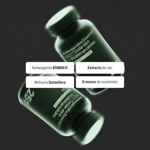 Thumbnail 2 de Ashwagandha KSM-66 300 mg de Broaden – 200 comprimidos, 100 días
