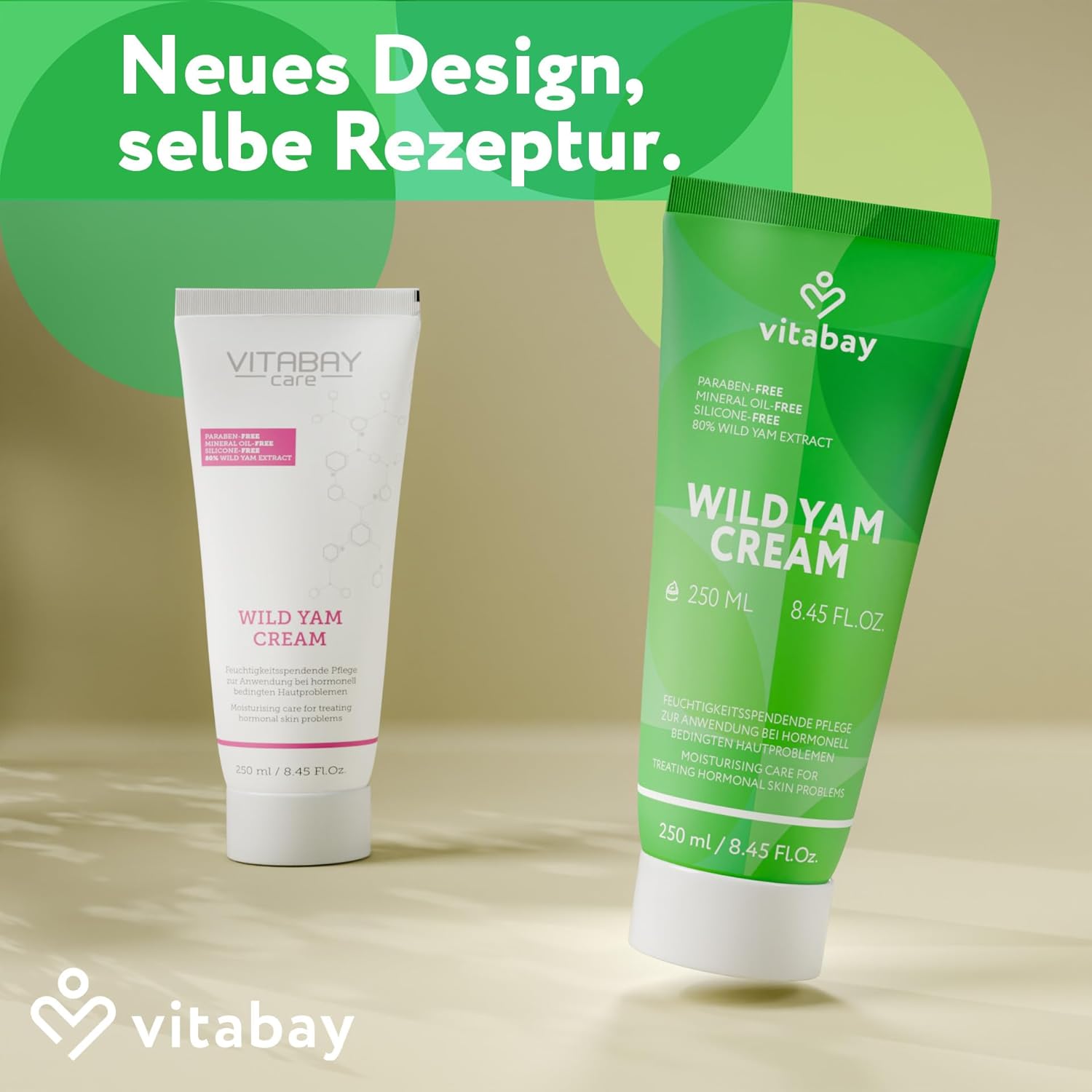 Thumbnail 1 de Vitabay Wild Yams Creme 250 ml – 80% Yamswurzel-Extrakt