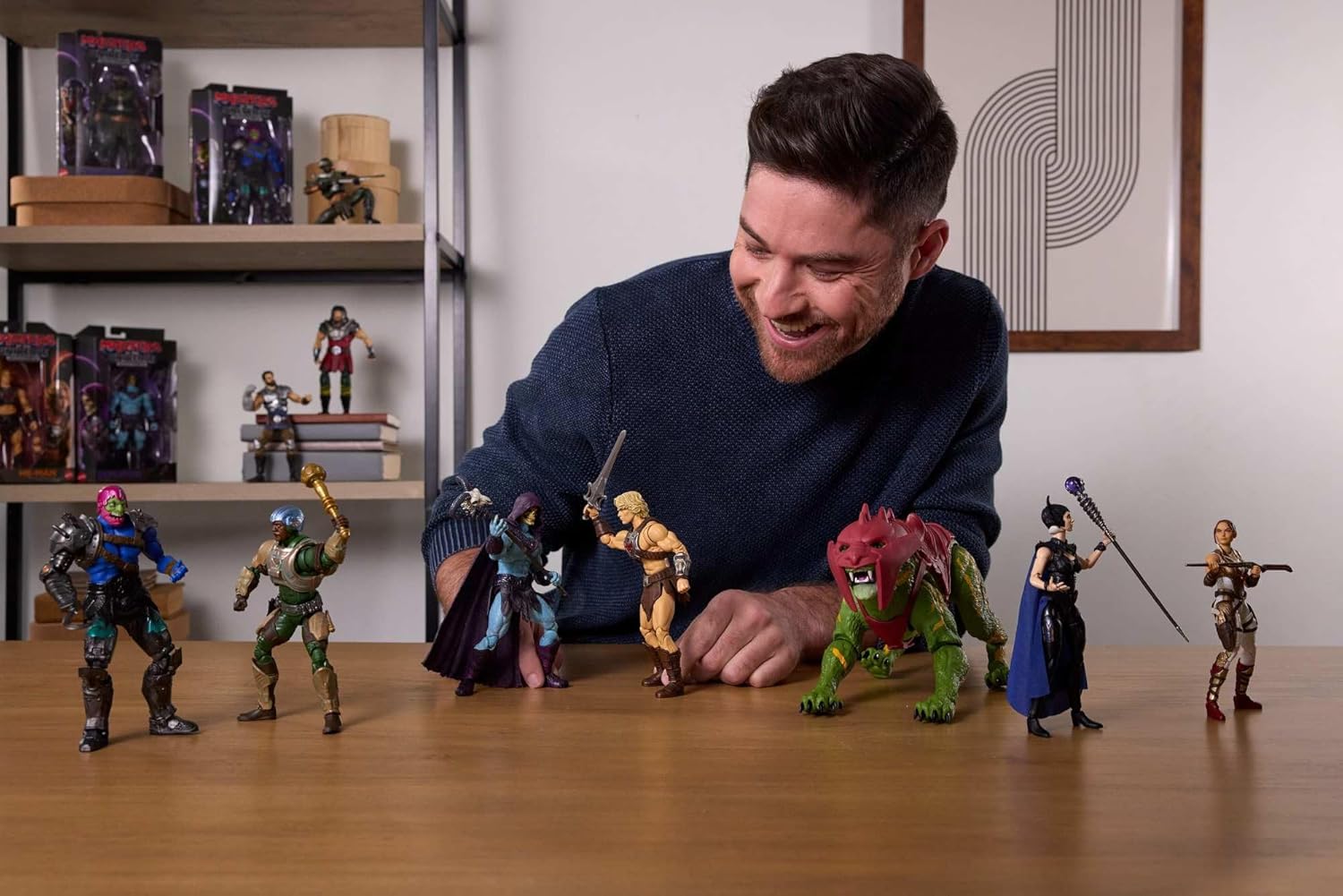 Detalle de Masters of the Universe Chronicles Trap Jaw 1:12 – filmgetreu, 30 Bewegungspunkte, Hakenarm