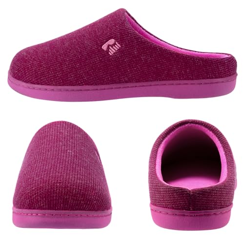 Thumbnail 3 de RockDove Women's Original Two-Tone Memory Foam Slipper (Rose Carmine, 5/6)