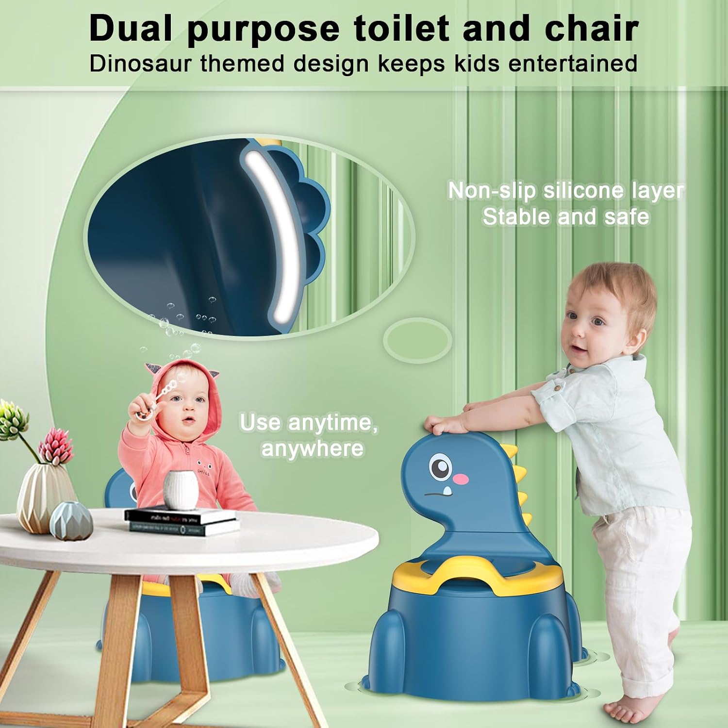 Detalle 2 de Potty Training Toddler Toilet Seat for Ages 1-6