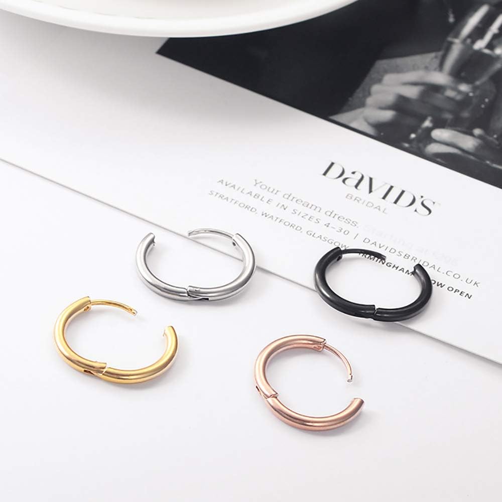Thumbnail 6 de Huggie Hoop Earrings, 10mm