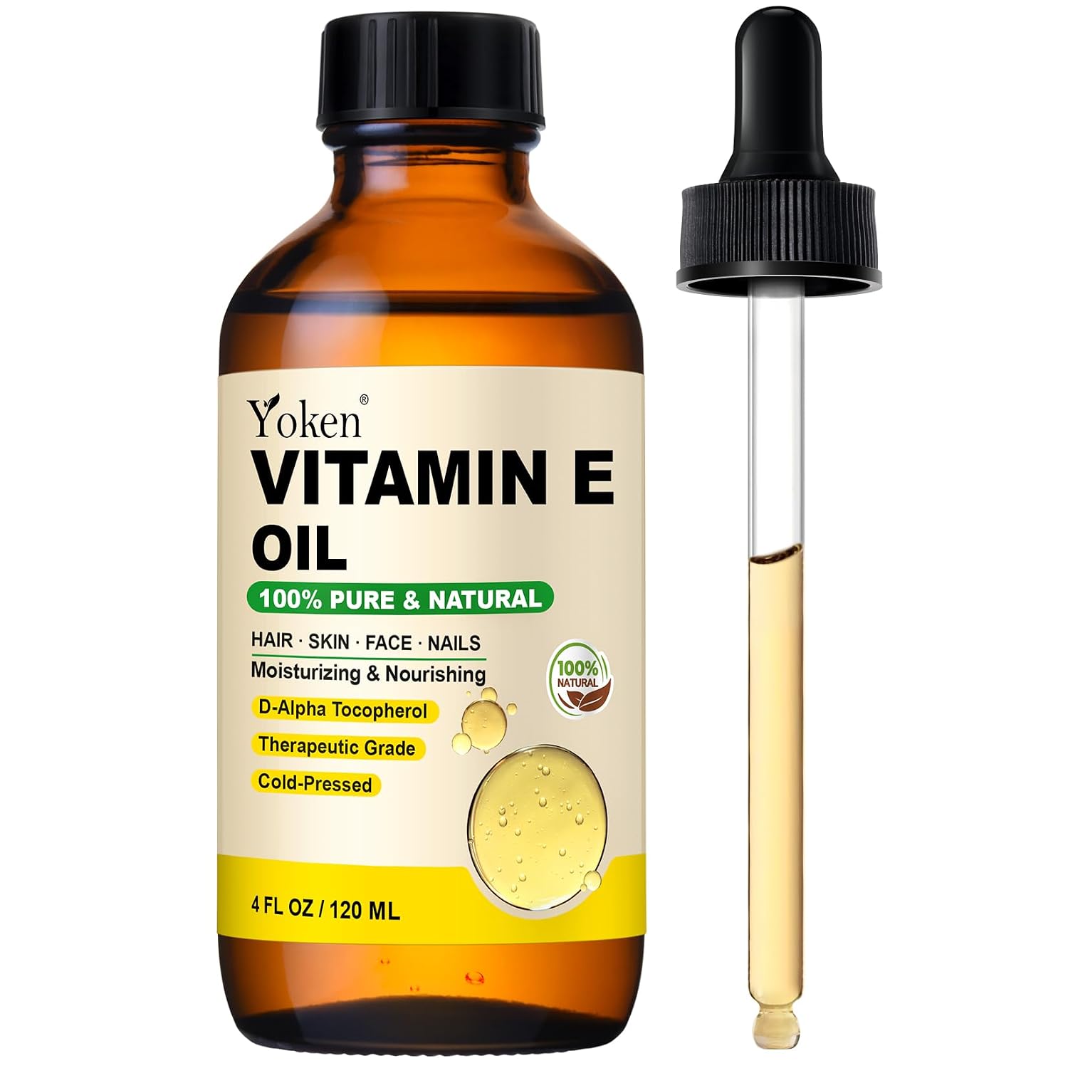 Thumbnail 5 de Yoken Vitamin E Oil 8 oz ⚡