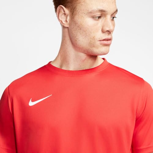 Detalle de Nike M Nk Dry Park Vii Jsy Ss - Camiseta de manga corta para hombre (Rojo) talla M