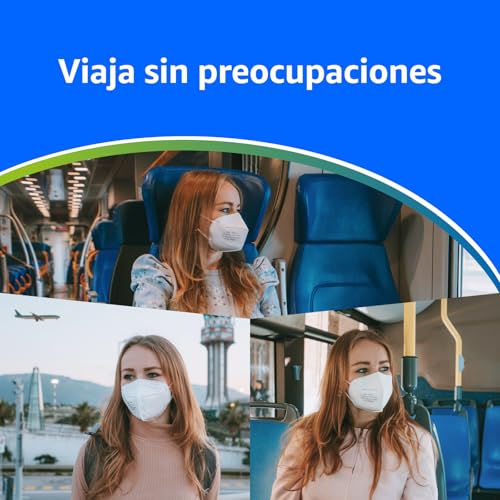 Thumbnail 4 de ADESTE – 50 Mascarillas FFP2 NR D Blancas: protección fiable con certificación CE