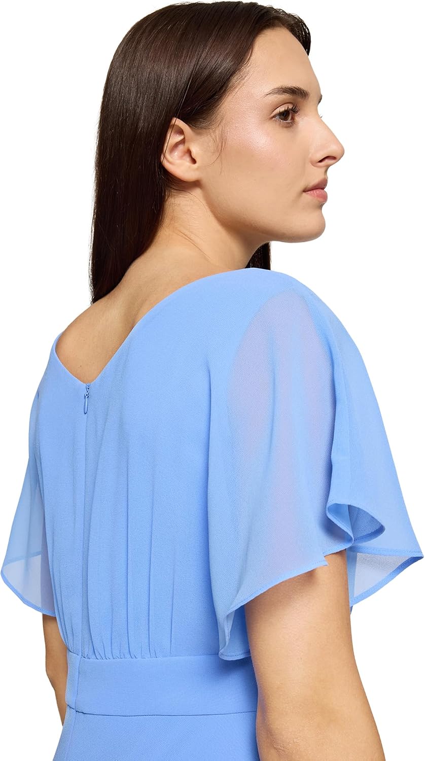 Detalle de Vera Mont 0335/4825 Robe Femme (Lot de 1) – Robe courte élégante pour occasions festives