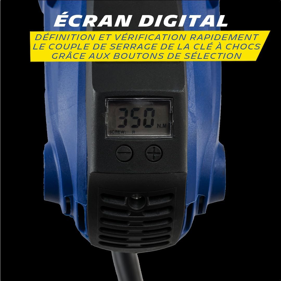 Thumbnail 5 de MICHELIN Clé à choc 230V, visseuse/déboulonneuse pour écrous de roues — 1050 W, 2200 t/min