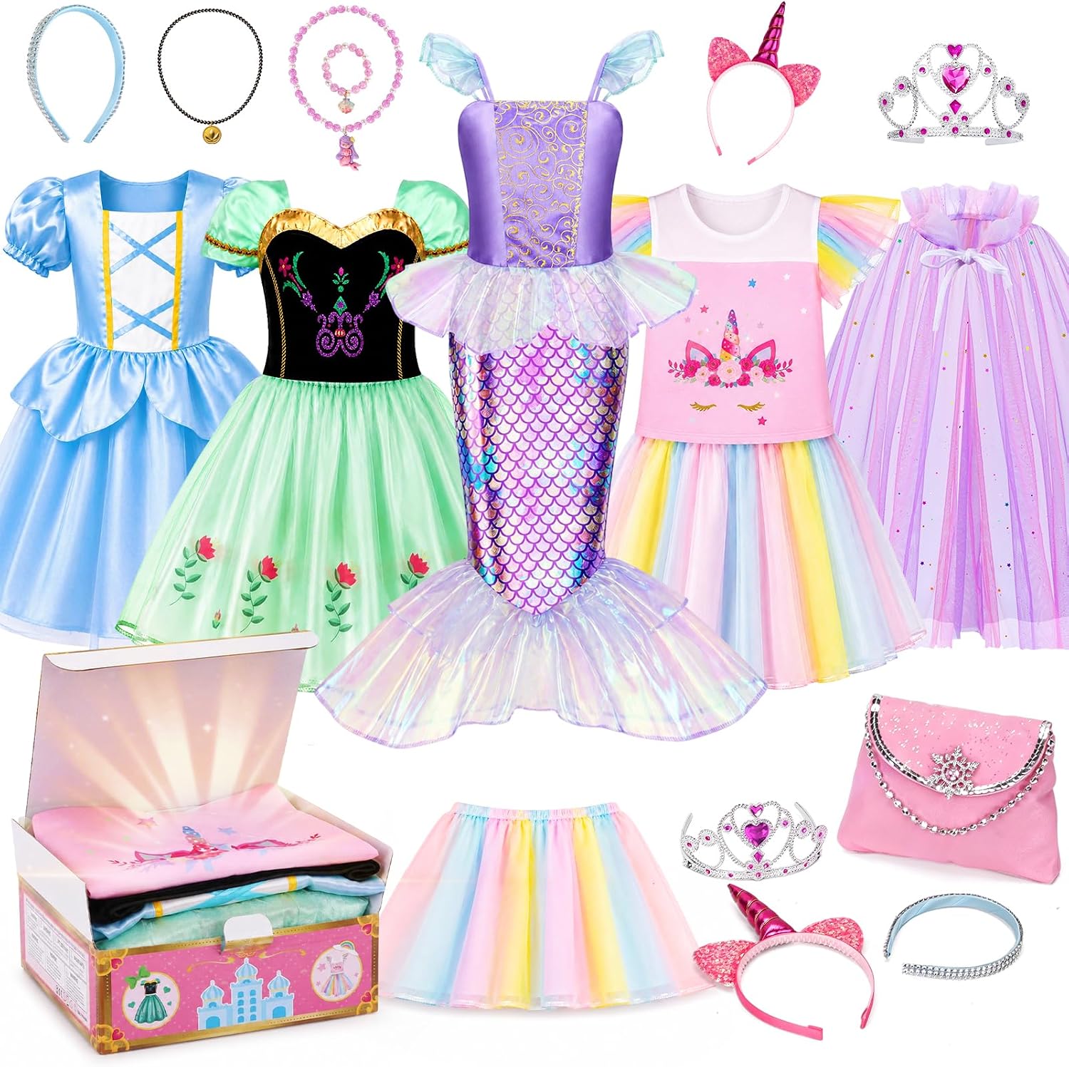 Detalle de Meland Princess Dress Up 3-8 years
