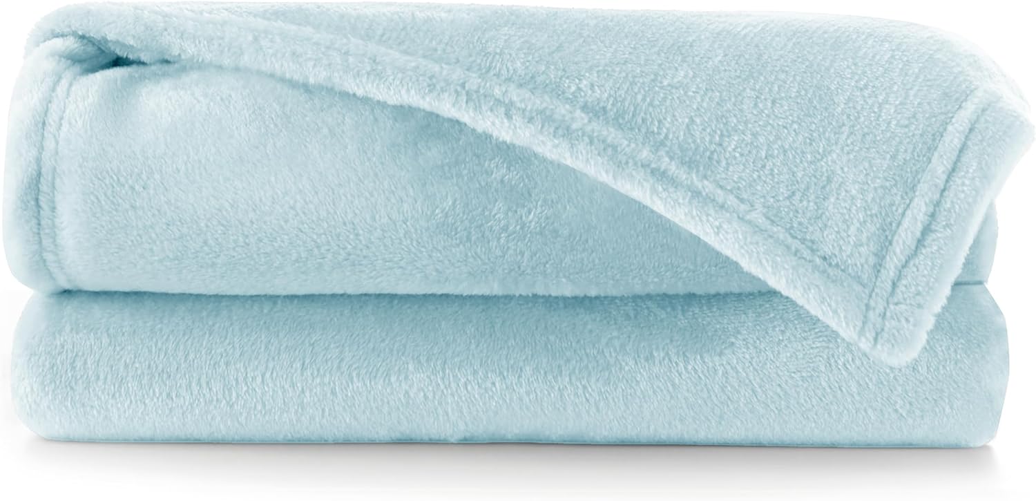 Thumbnail 6 de DecoKing Kuscheldecke 150x200 cm aus Microfaser – weich und vielseitig (Ivory/Flaschengrün)