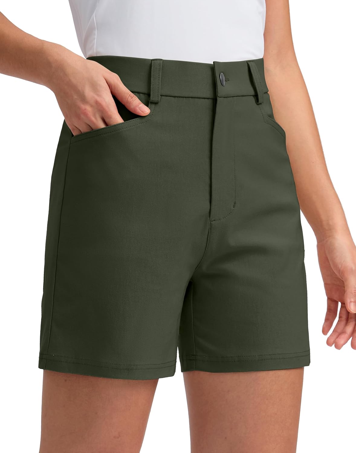 Thumbnail 6 de G Gradual Women's Golf Shorts, 5-Inch Inseam