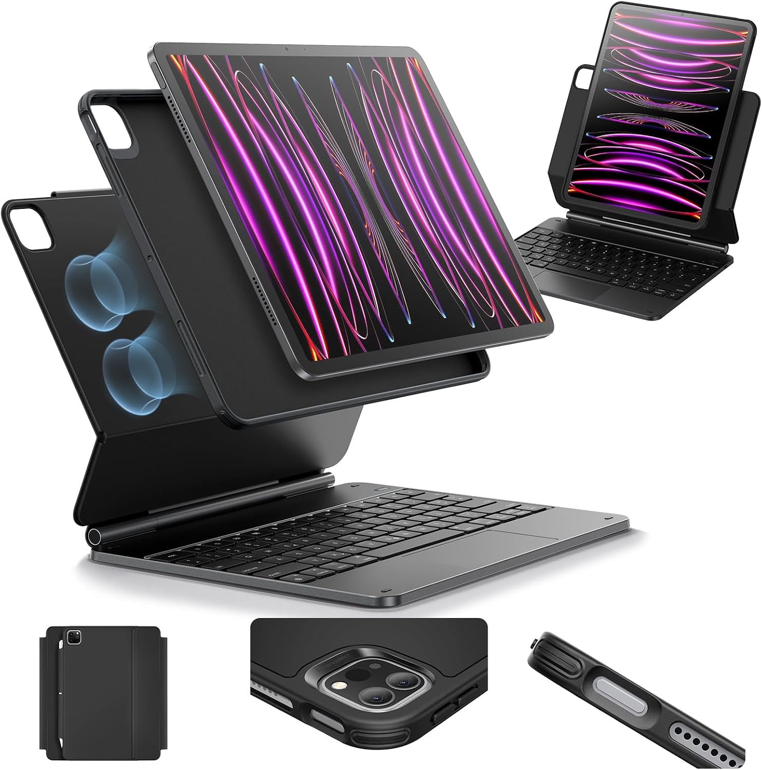 Detalle de ESR Magnetische Keyboard Hülle 12,9"