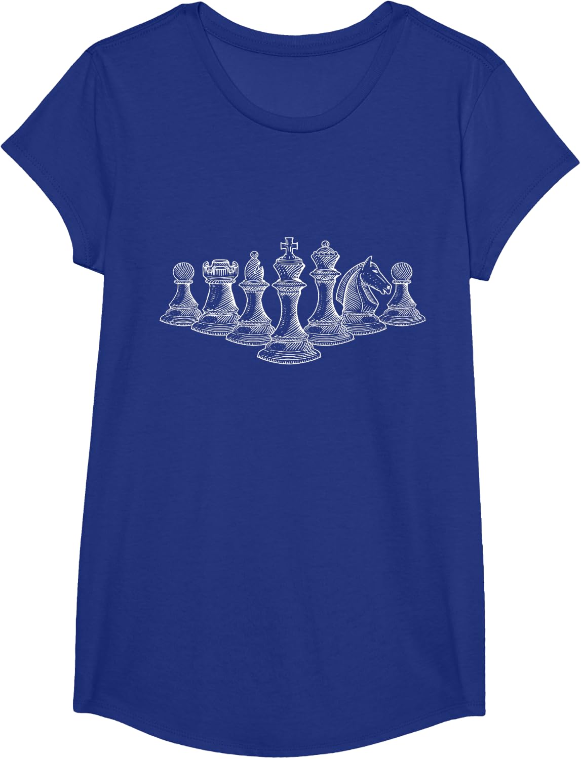 Detalle 1 de T-Shirt échecs vintage rétro pour joueurs
