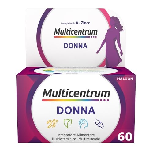 Detalle de Multicentrum Donna – Integratore Multivitaminico Completo, 60 Compresse