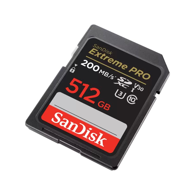 Detalle 2 de SanDisk Extreme Pro SDHC 512GB UHS-I: rendimiento alto para 4K y ráfagas rápidas