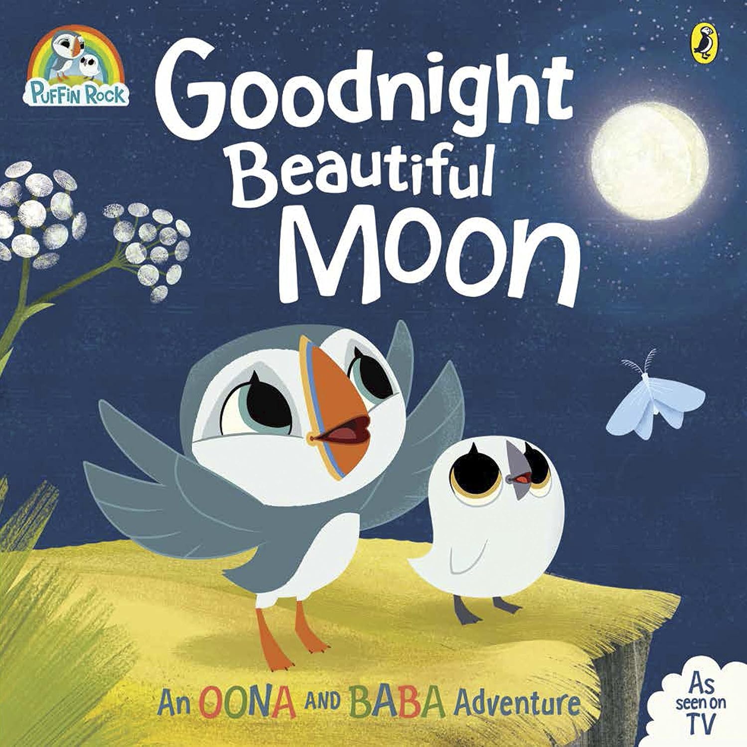 Detalle de Puffin Rock: Goodnight Beautiful Moon Children's Book for Ages 3–5
