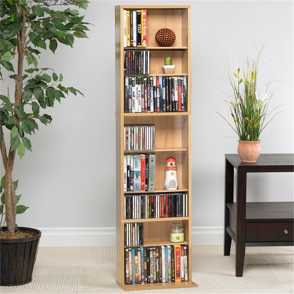 Detalle 2 de Atlantic CD/DVD Shelf, Maple