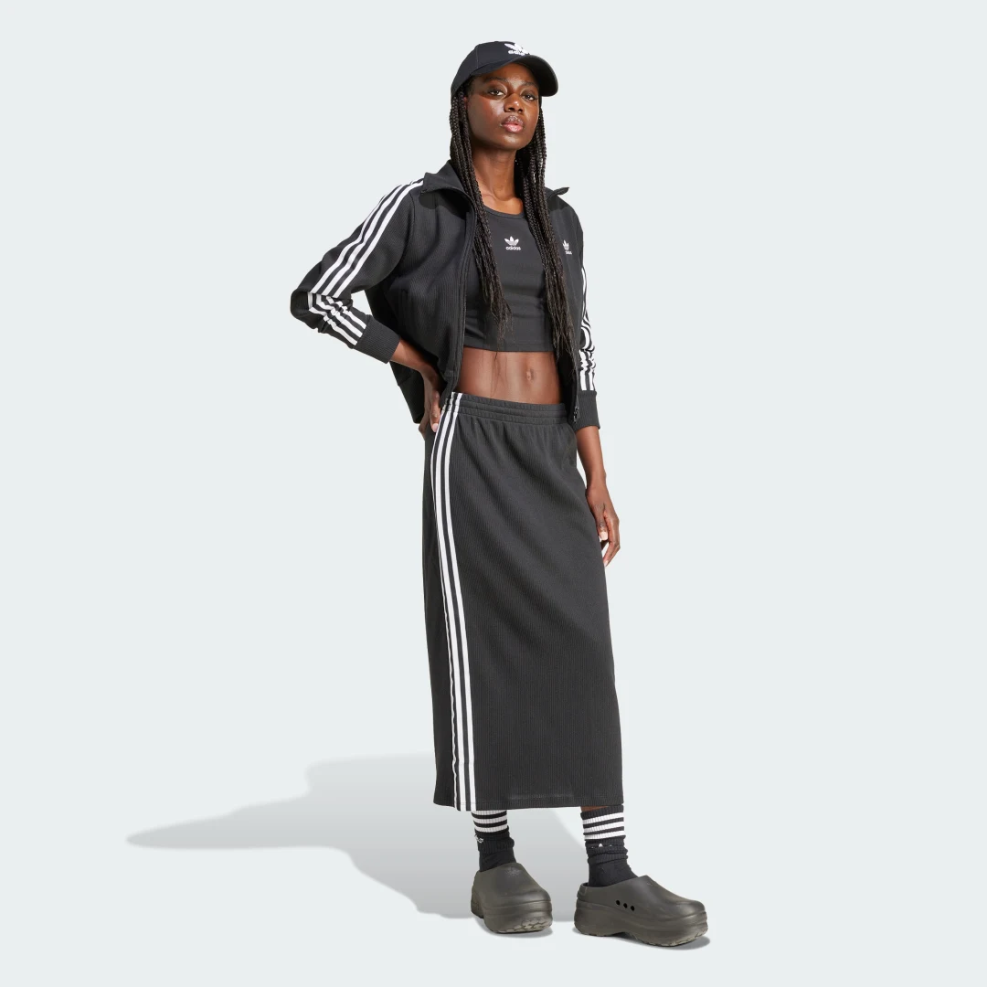 Thumbnail 2 de Camiseta Essentials Ribbed de Adidas – Negro