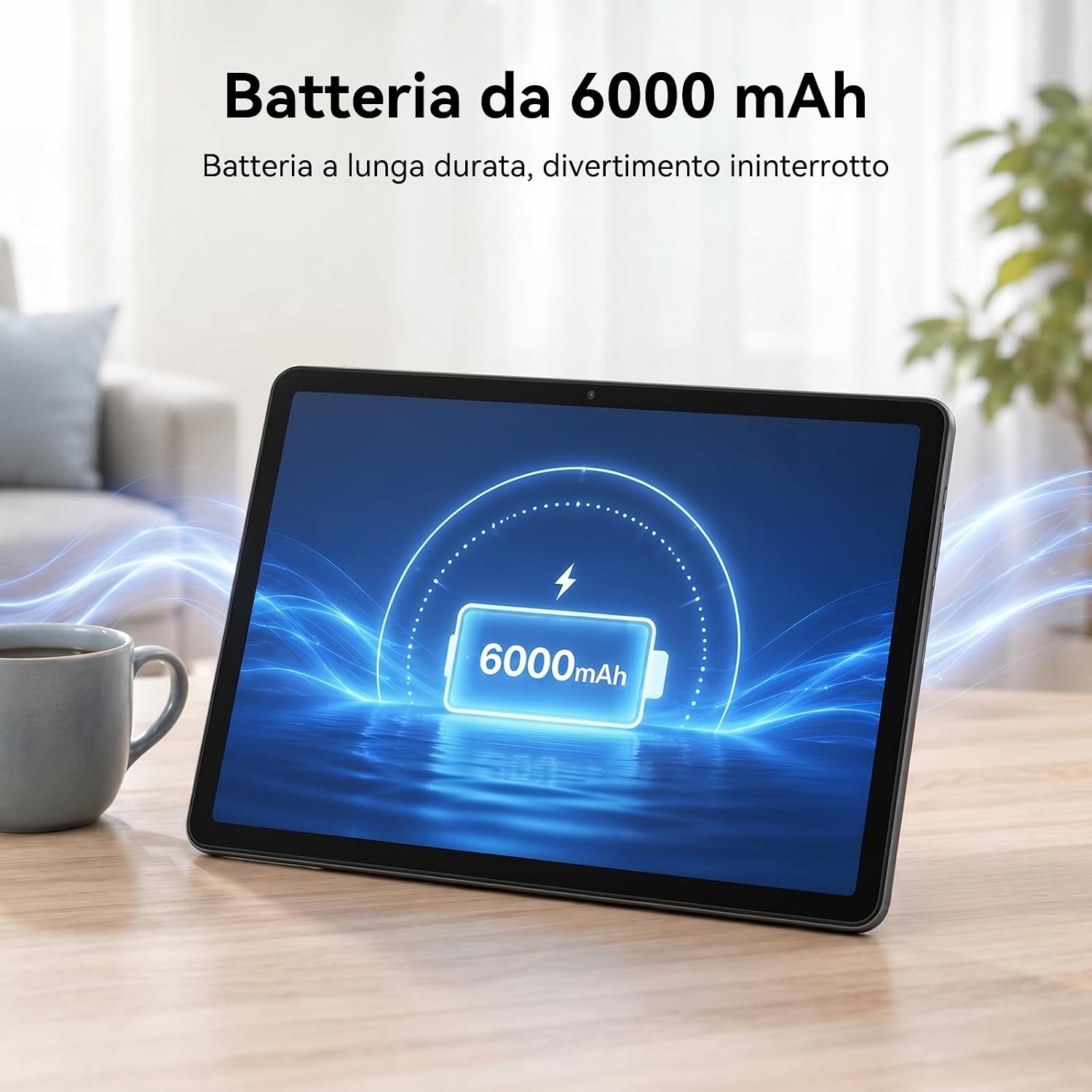 Thumbnail 6 de TABWEE Tablet 2 in 1 con tastiera, pennino e AI Gemini – 18 GB RAM, 128 GB ROM, schermo da 10.1" e 2 TB espandibili