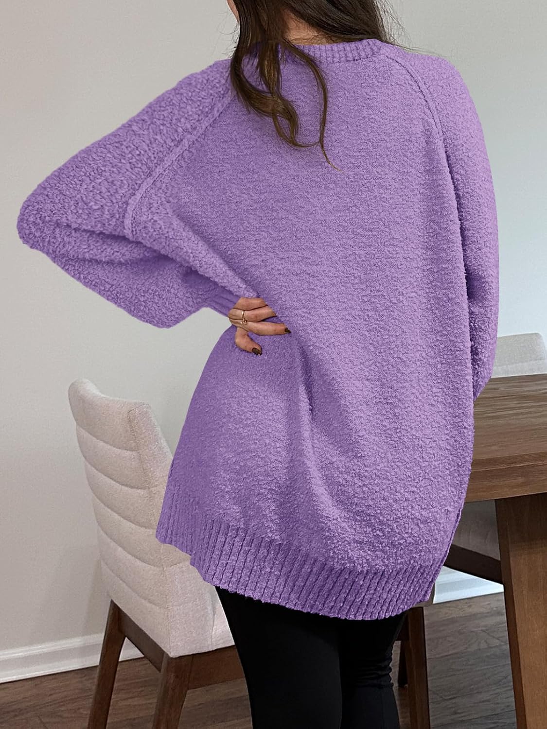 Detalle de Saodimallsu Women's Sweater, Polyester Blend