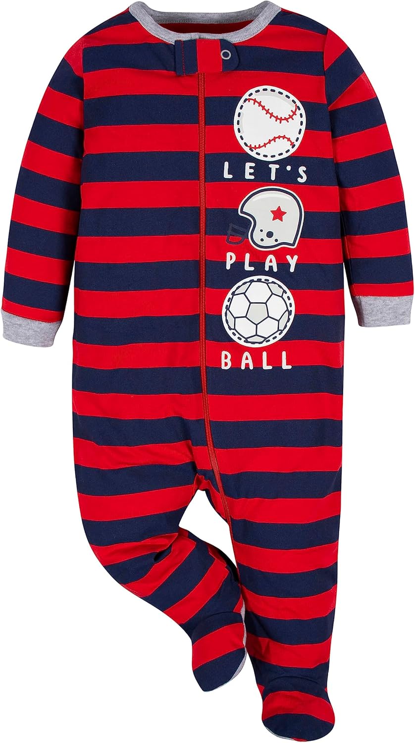 Thumbnail 4 de Gerber Sleep 'N Play Lot de 4 grenouillères pour garçons