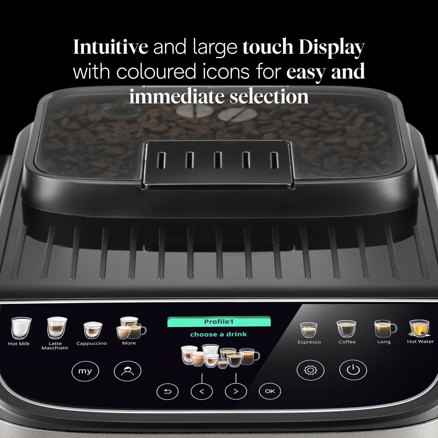 Thumbnail 6 de De'Longhi Magnifica Evo Next ECAM312.80.TB 19-bar bean-to-cup coffee machine