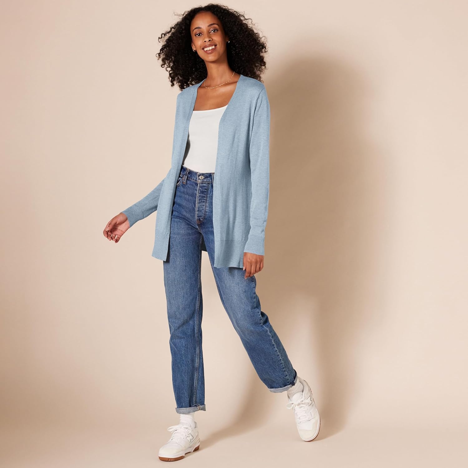 Thumbnail 2 de Leichte Strickjacke ohne Knöpfe für Damen von Amazon Essentials (in Übergröße erhältlich)