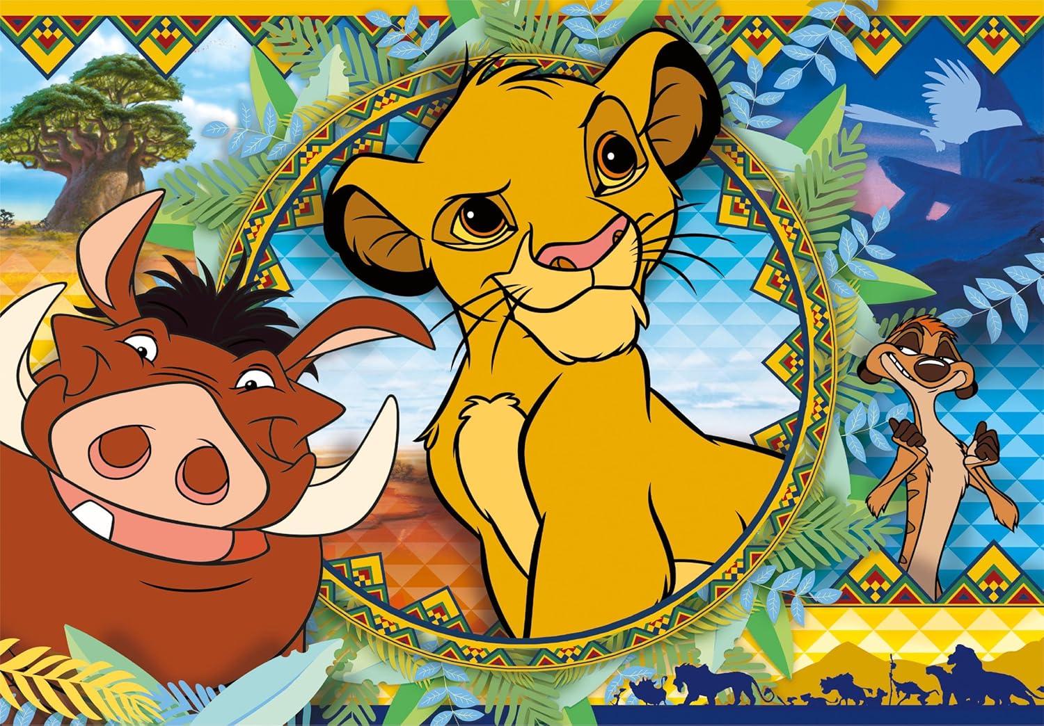 Thumbnail 3 de Clementoni 21604 Disney Classics Supercolor – 2 puzzles de 60 pièces Le Roi Lion (à partir de 4 ans)