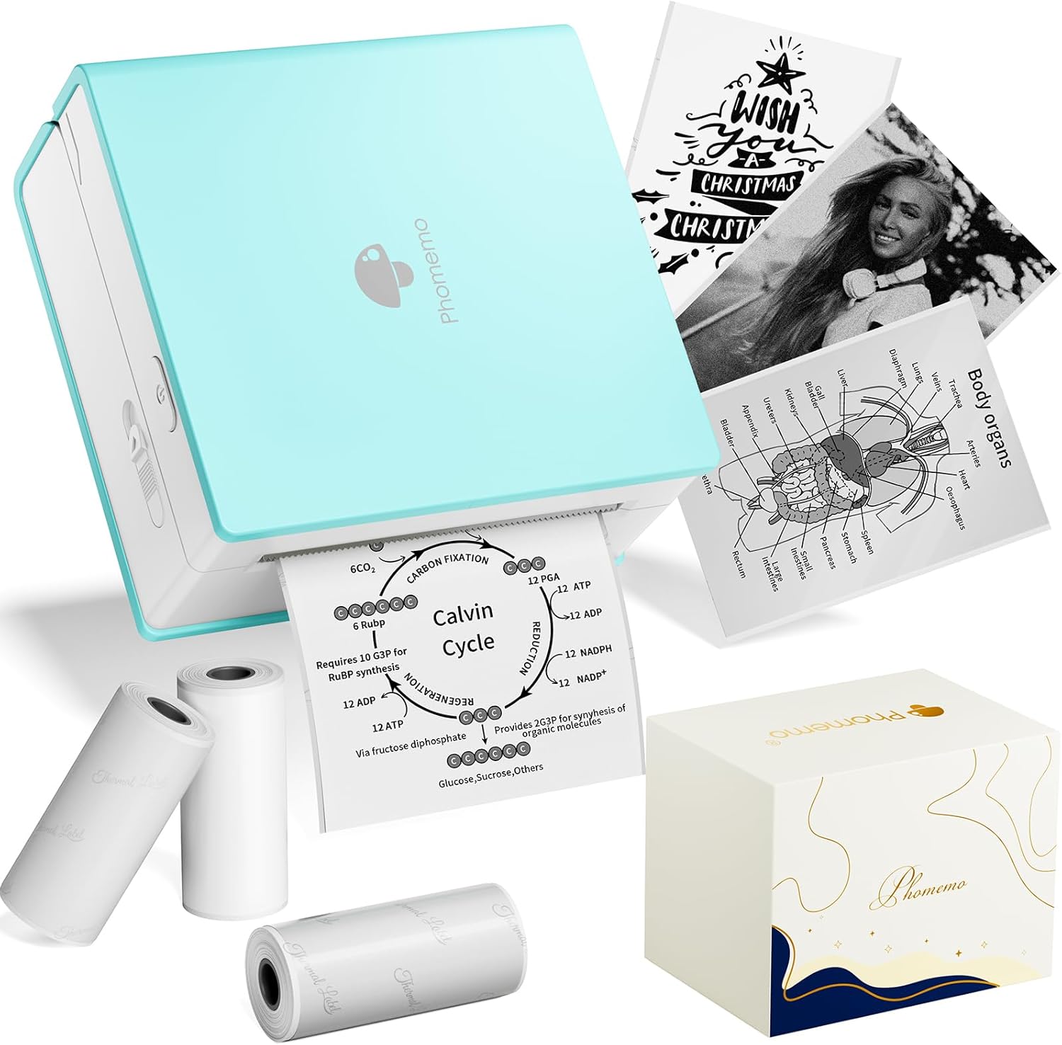 Detalle de Phomemo Mini Sticker Printer M02