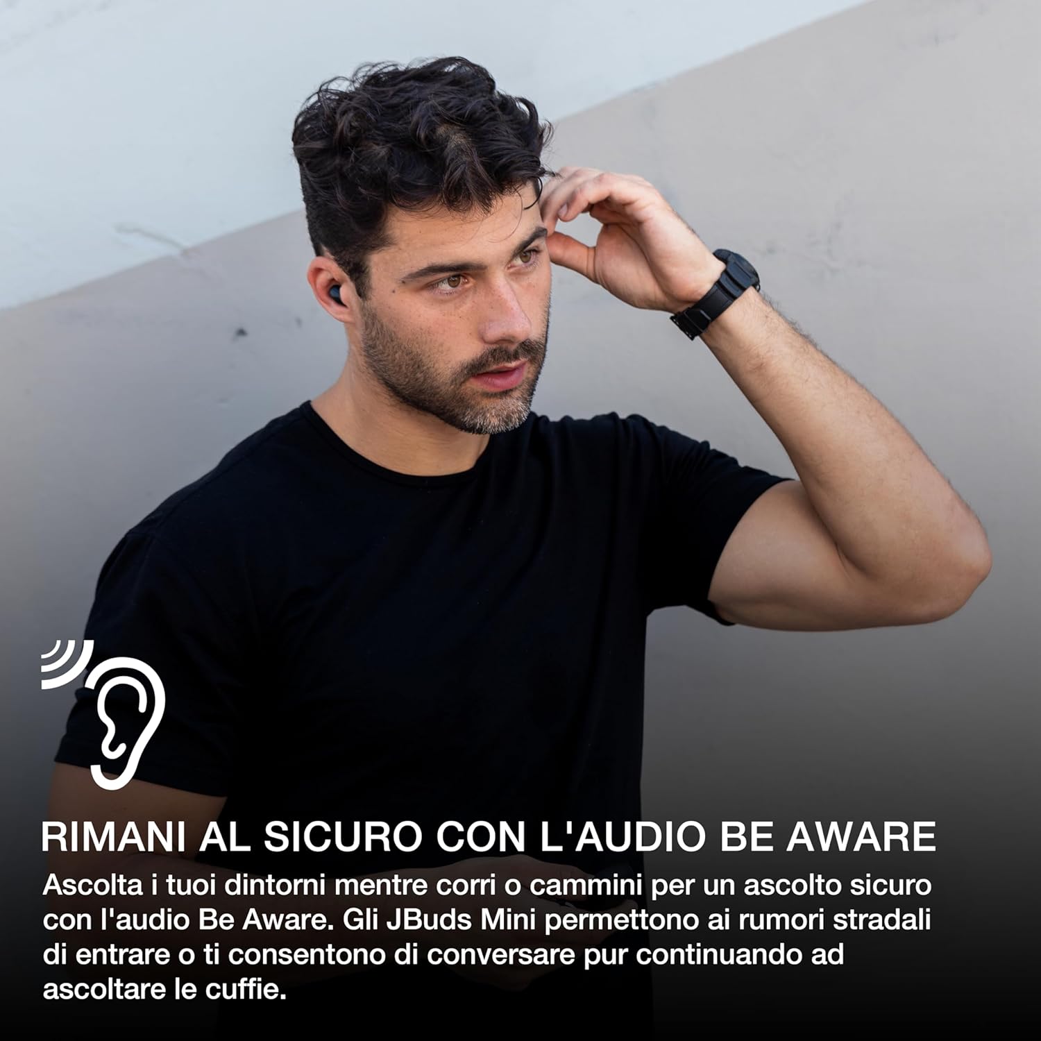 Thumbnail 5 de JLab JBuds Mini Auricolari Bluetooth true wireless in-ear con custodia e 20H+ autonomia, menta