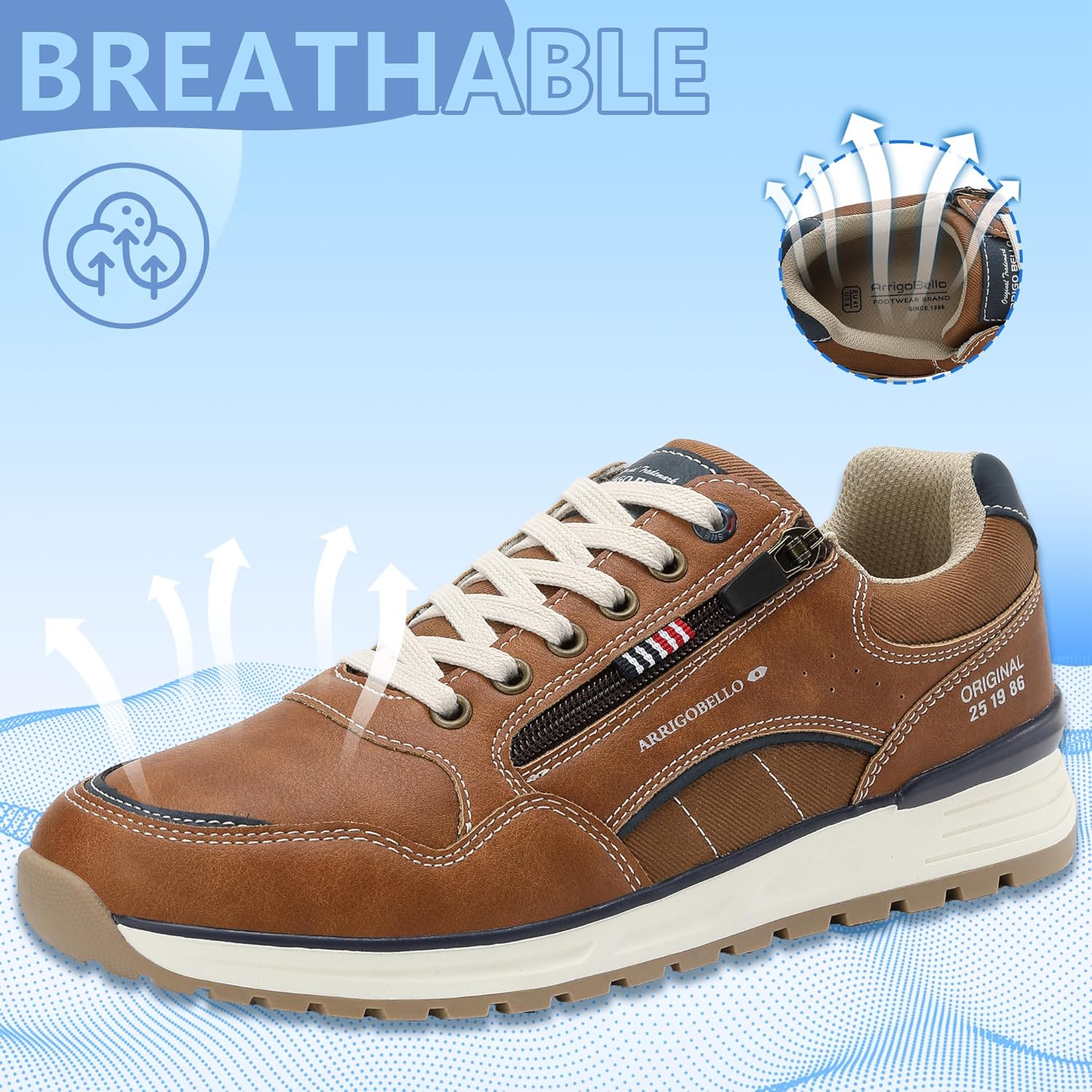 Thumbnail 3 de Arrigo Bello Sneakers Uomo Trekking, palestra e viaggio (suola antiscivolo) taglia 41-46