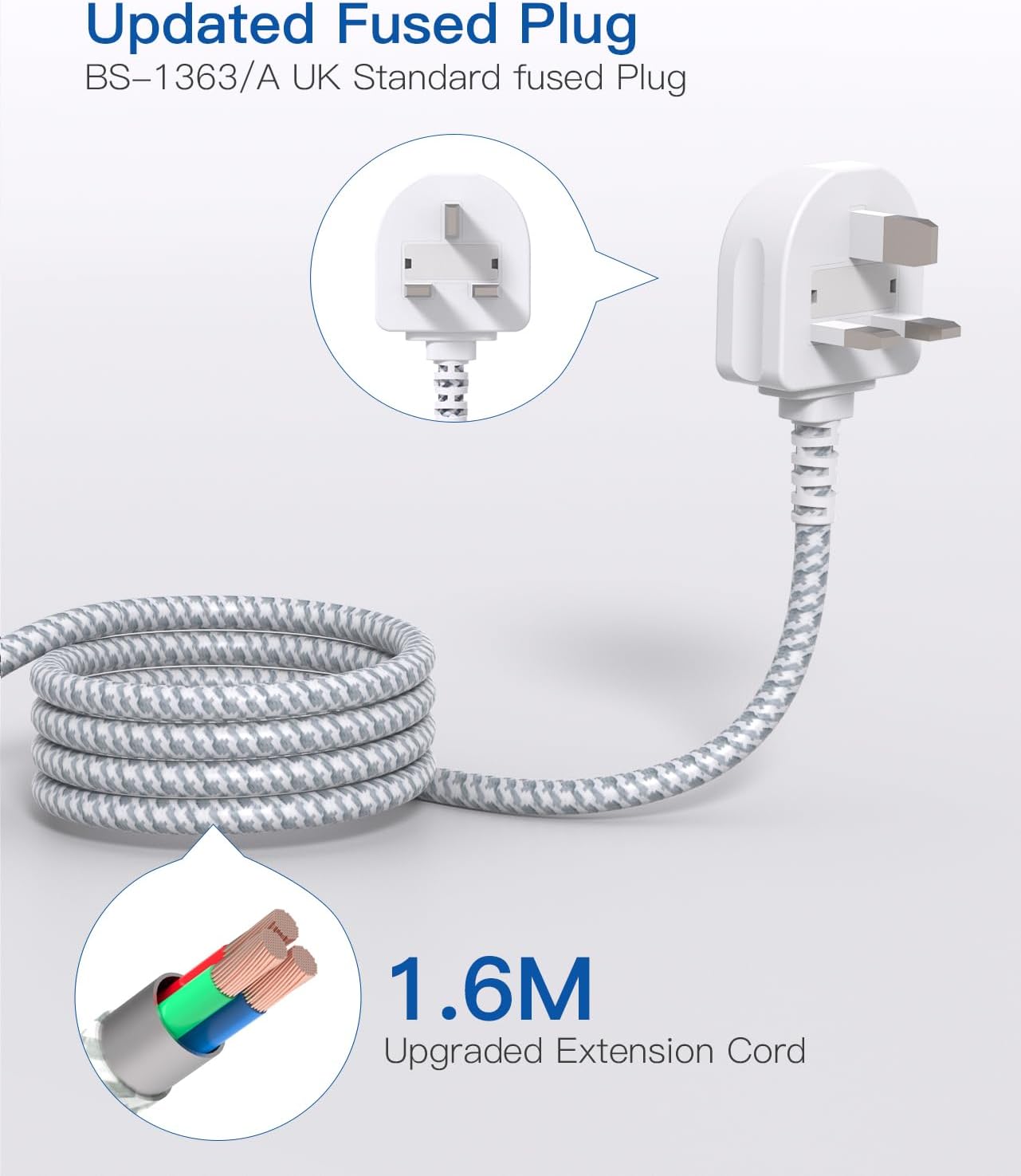 Thumbnail 5 de Extension Lead with USB Slots 3250W