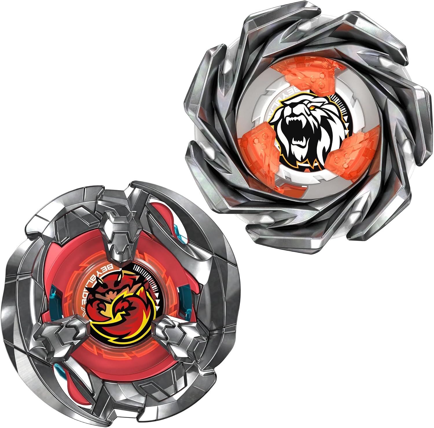 Detalle 2 de Hasbro Beyblade X Clamp Crab 9-65S BX & Crest Leon 4-55A UX duopack