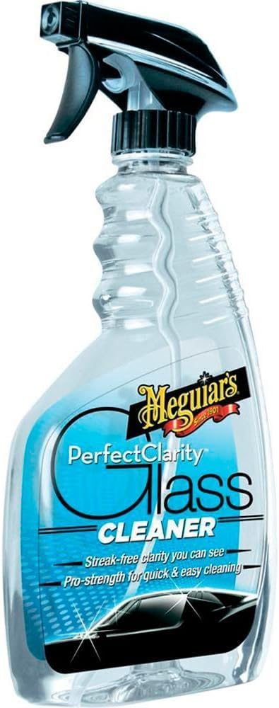 Meguiar’s G8216F Nettoyant vitres Clarté Parfaite : anti-buée et nettoyage sans traces
