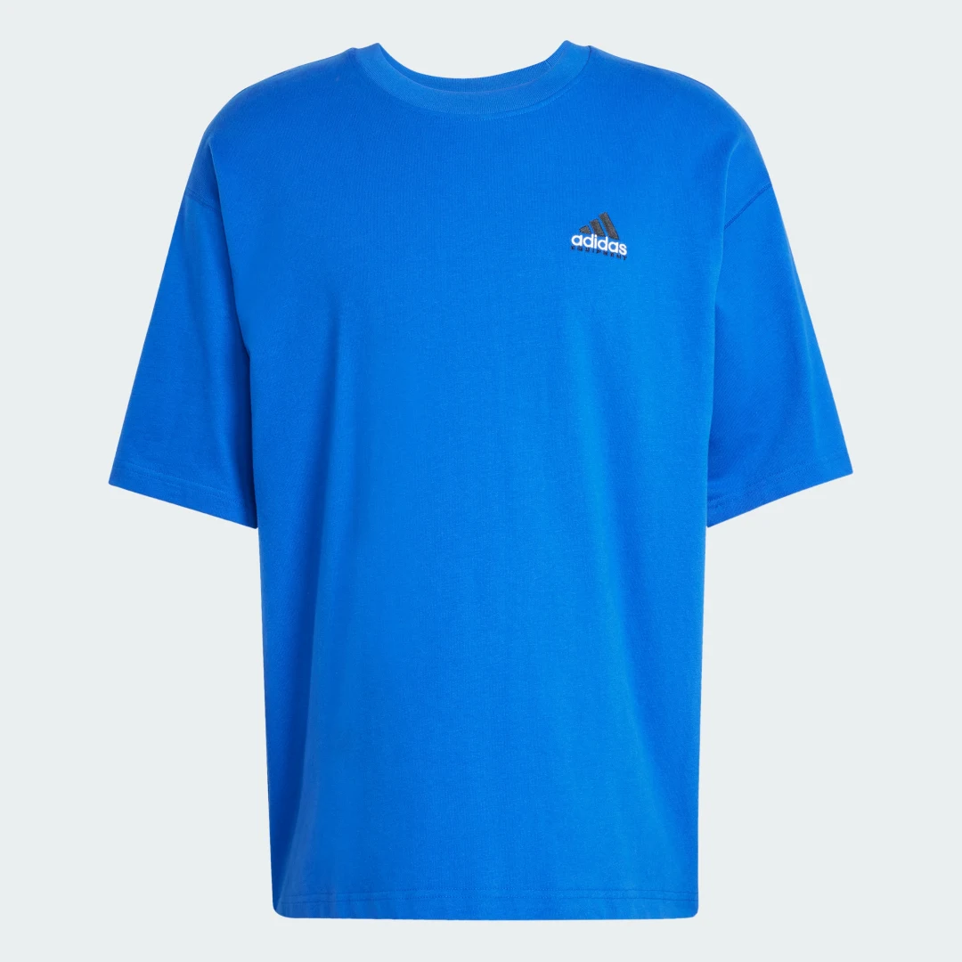 Detalle 2 de Camiseta EQT Graphic 1 de Adidas – versión azul, para uso diario con estilo