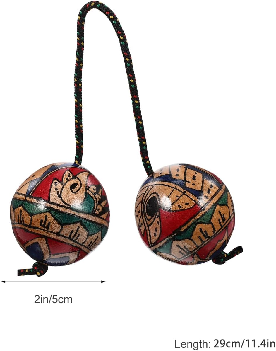 Thumbnail 3 de Milisten Hand-Painted Rhythm Sand Ball: African Kashaka-style Shaker for Drummers
