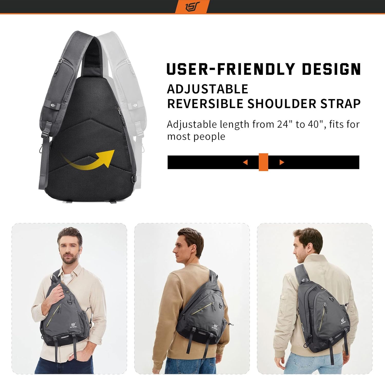 Thumbnail 5 de SKYSPER Sling Laptop Bag 18L for 13-inch laptops 💼