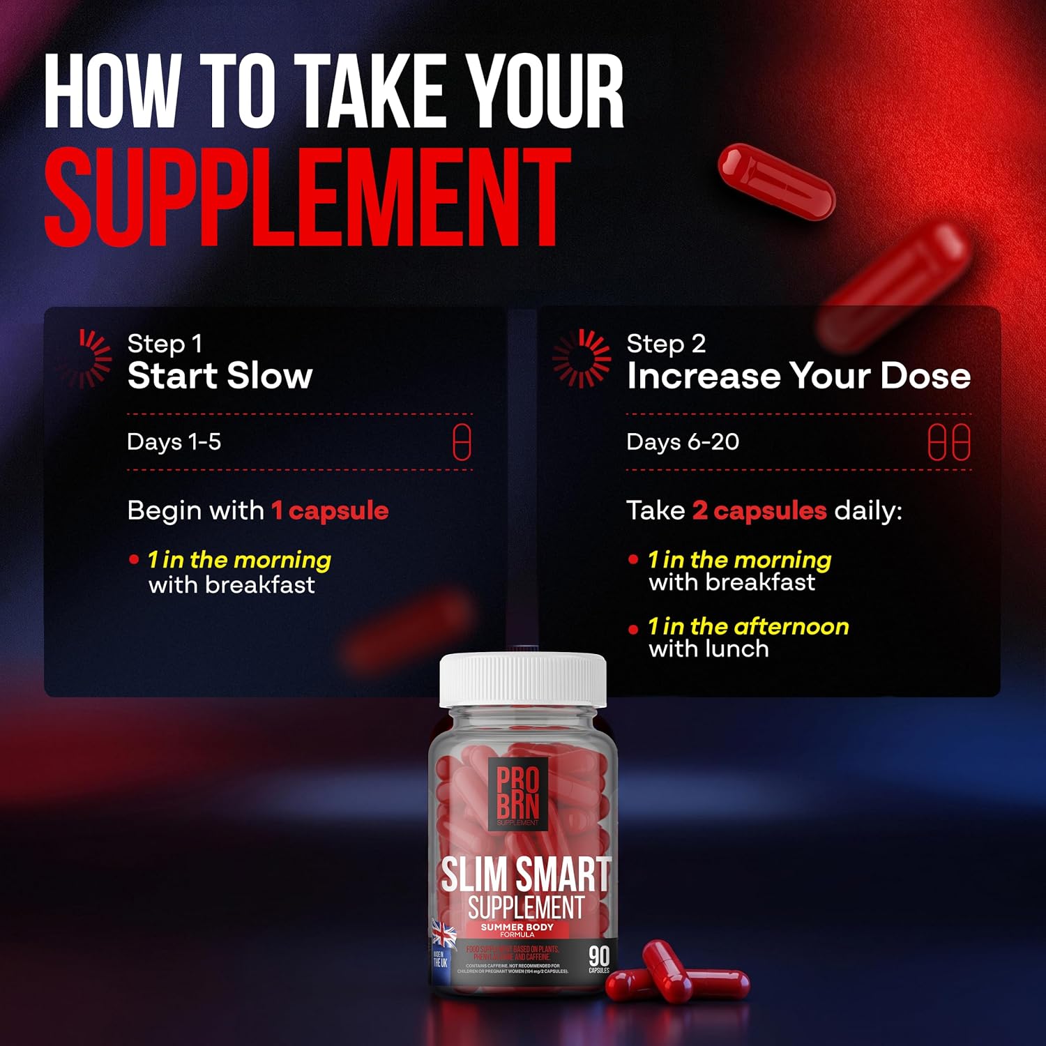 Thumbnail 4 de Pro BRN Slim Smart 90 capsules weight management ๐