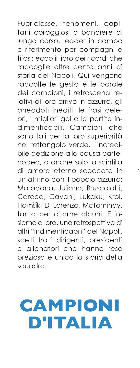 Detalle 2 de Newton Compton Editori „I campioni del grande Napoli. Dalla fondazione al quarto scudetto” – książka o Napoli