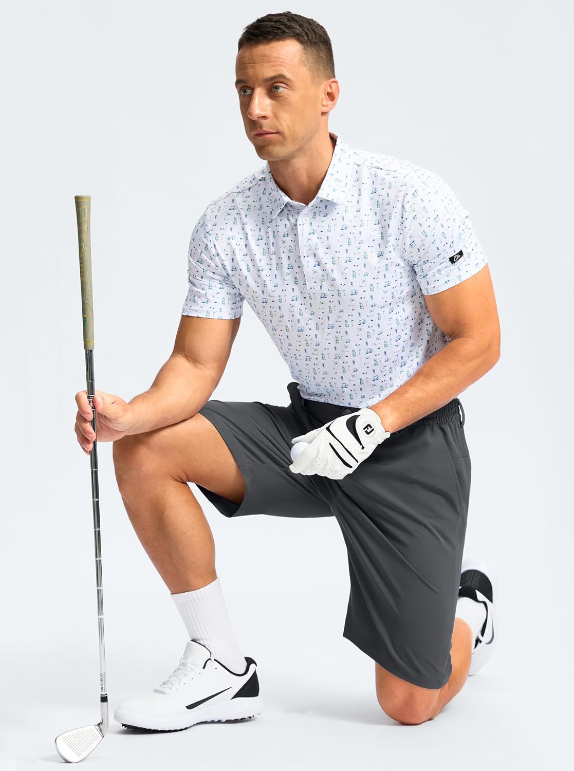 Thumbnail 6 de Men's Golf Shorts with 9-Inch Inseam