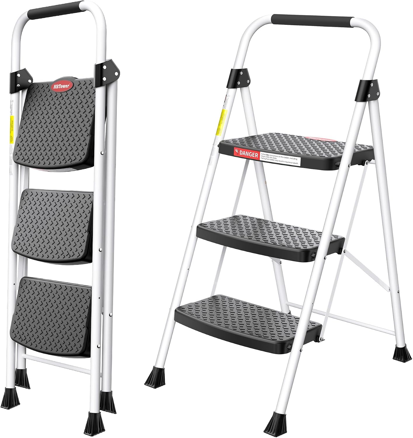 Detalle de HBTower 3-Step Ladder