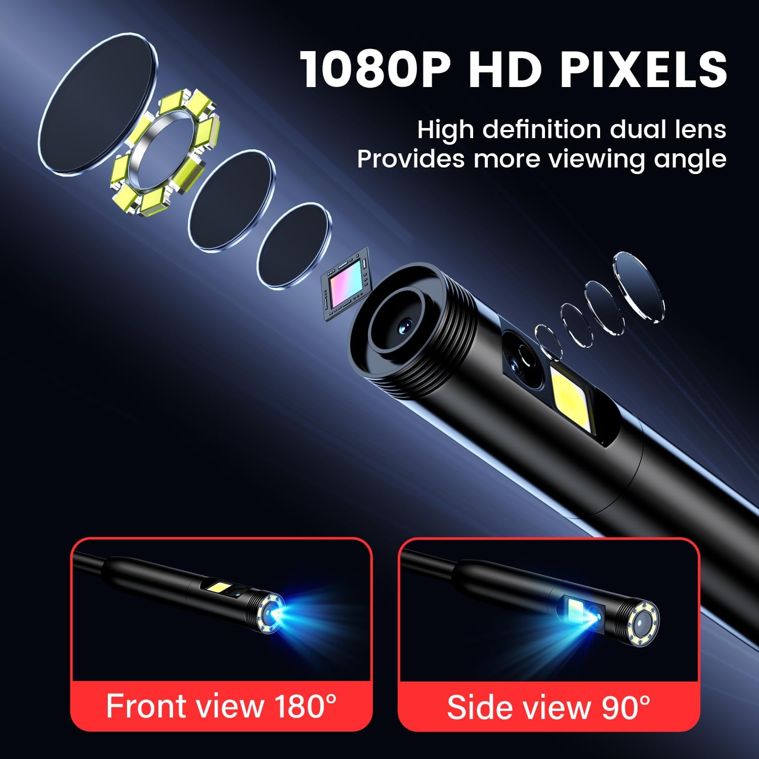 Detalle 2 de Endoscope Camera with 5-Inch HD Screen