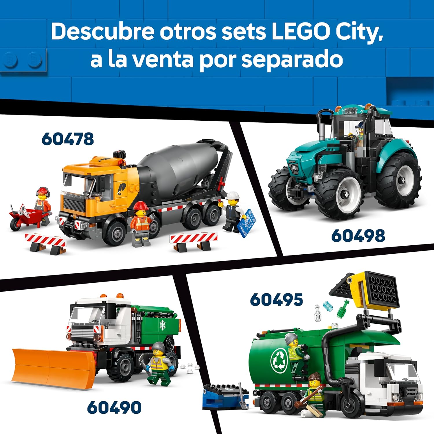 Thumbnail 6 de LEGO City 60489 Jet vs Coche de juguete 6+