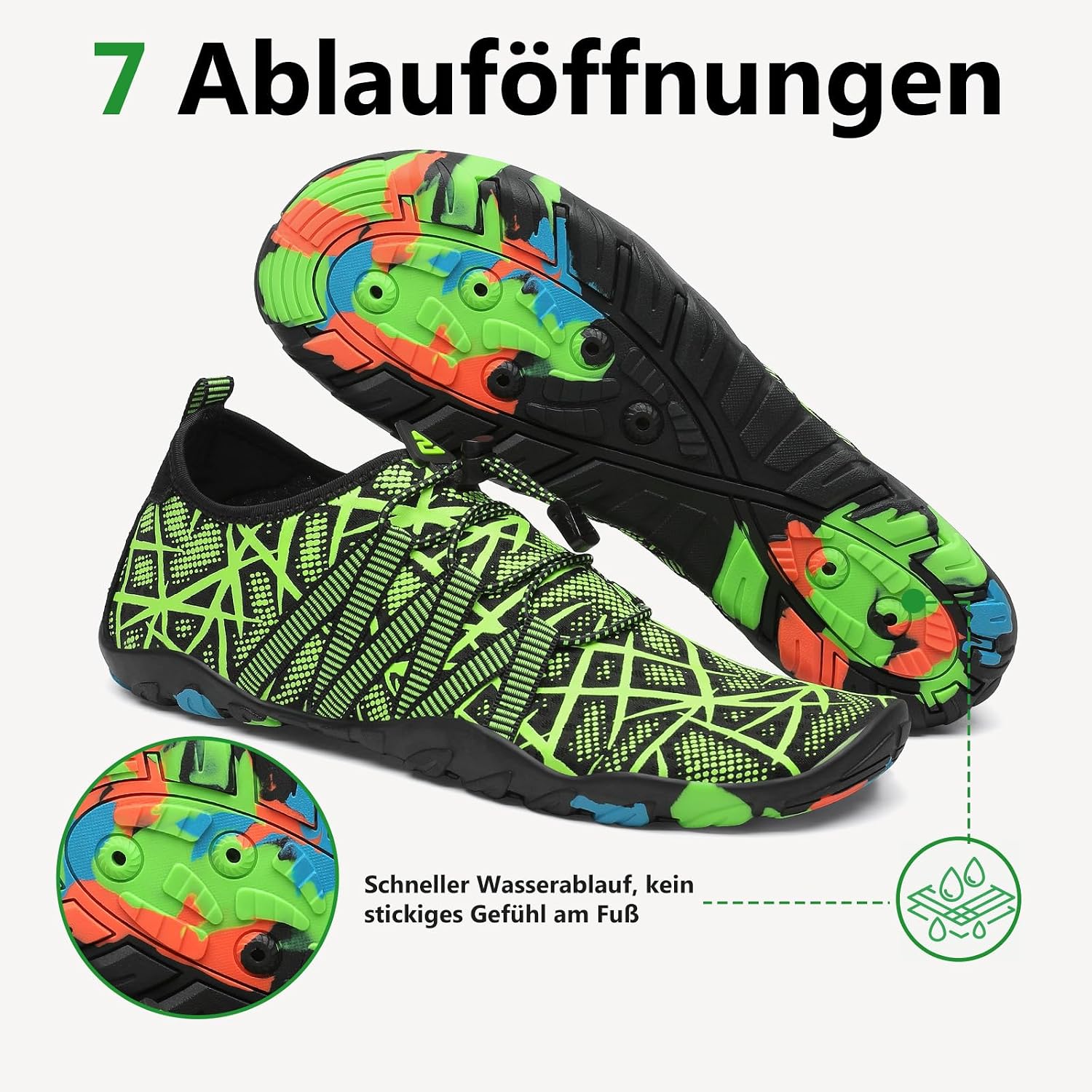 Thumbnail 1 de Saguaro Wasserschuhe für Herren – rutschfest, schnelltrocknend