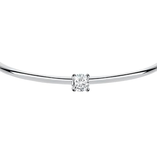 Detalle de MORELLATO Bracciale Donna Collezione Cerchi SAKM63 in Acciaio Inossidabile con Pietra