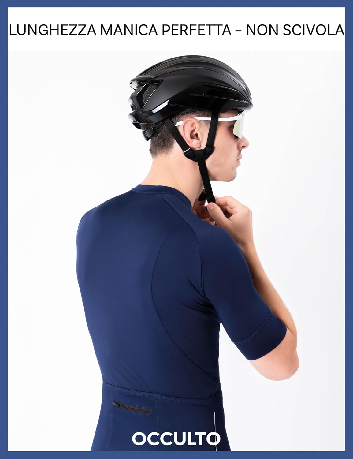 Thumbnail 2 de Occulto Maglia Ciclismo Uomo Milano (Modello: Milano) per MTB, Race-Fit attillata e traspirante