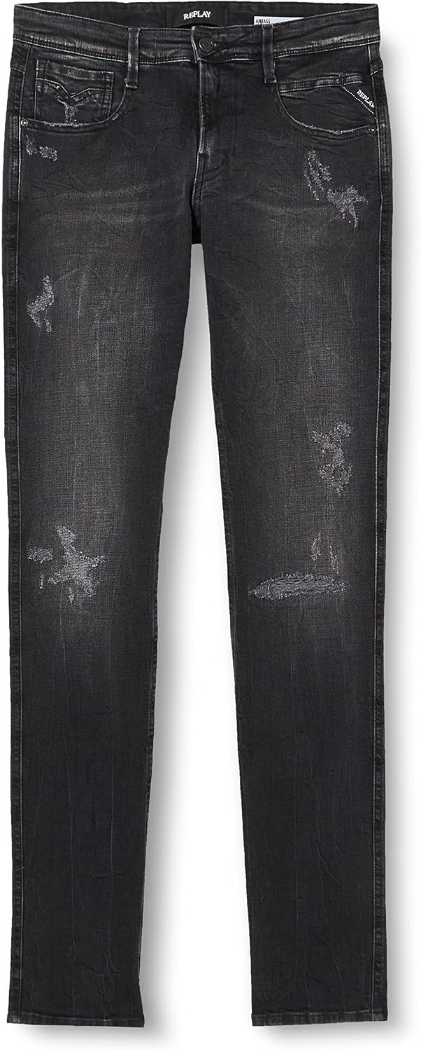Thumbnail 6 de Replay Anbass Slim-Fit Jeans mit Comfort Stretch – Medium Blue 009 (29W/30L)