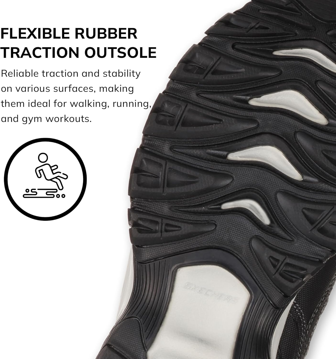 Thumbnail 4 de Skechers Men’s Afterburn M. Fit Fashion Sneakers with Memory Foam Insole