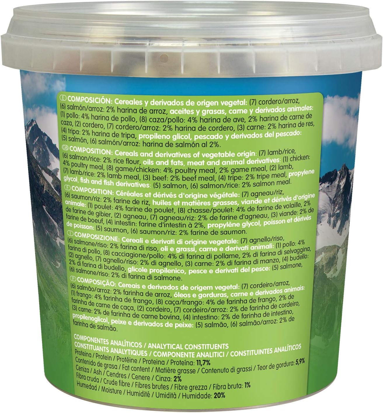 Detalle de ARQUIVET Soft Snacks für Hunde 800 g