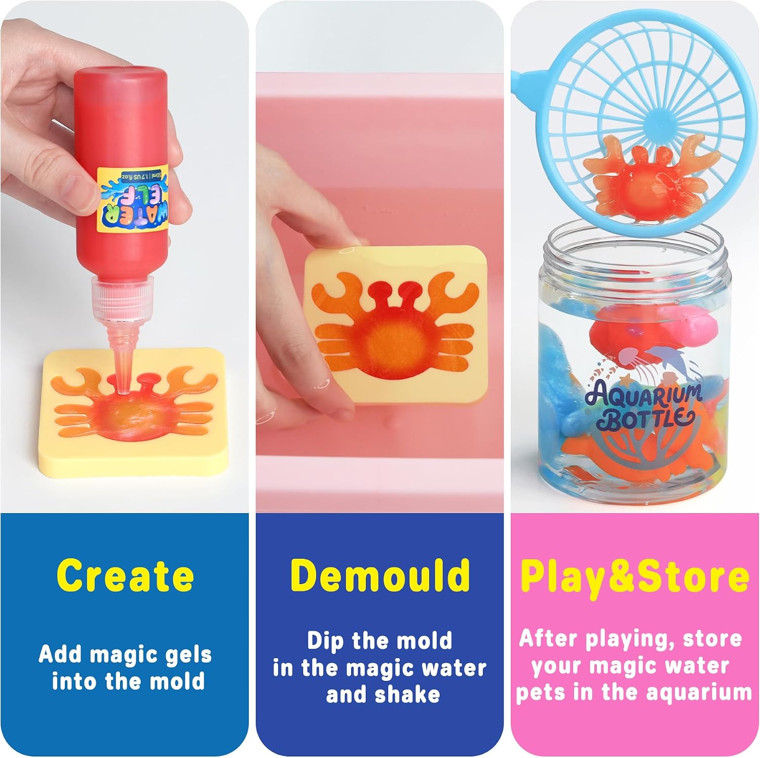 Detalle 2 de Water Elf Kit DIY Squishy Maker Set for Kids 🎨