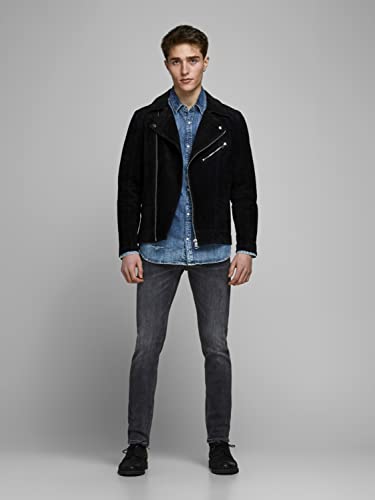 Thumbnail 1 de JACK & JONES Herren Slim-Fit Jeans Glenn Skinny Tapered JJI Glenn – Schwarz 33W/32L